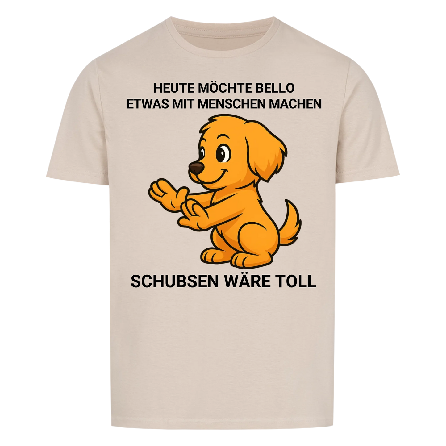 Hund Schubst