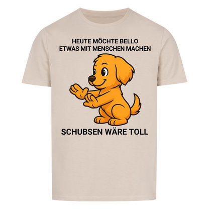 Hund Schubst