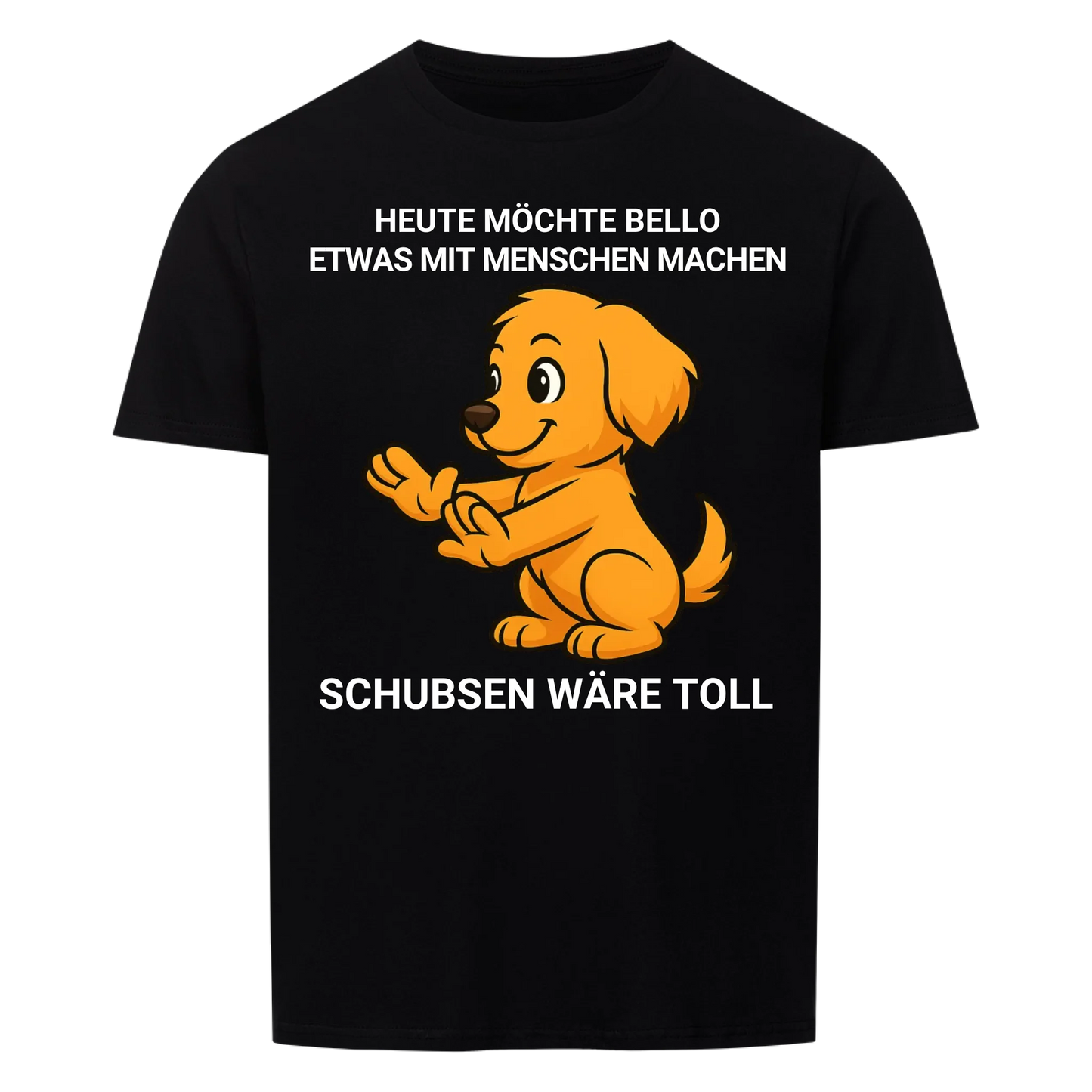 Hund Schubst