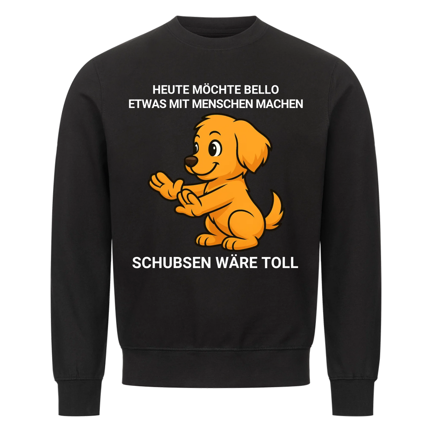 Hund Schubst