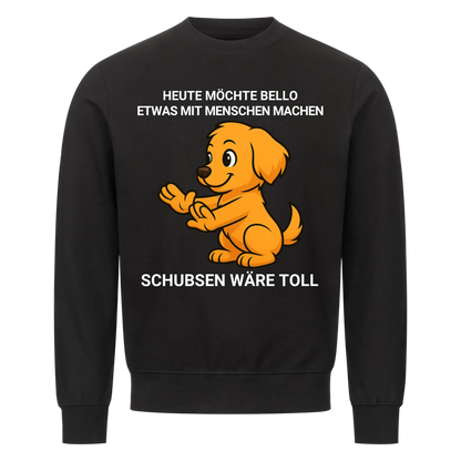 Hund Schubst