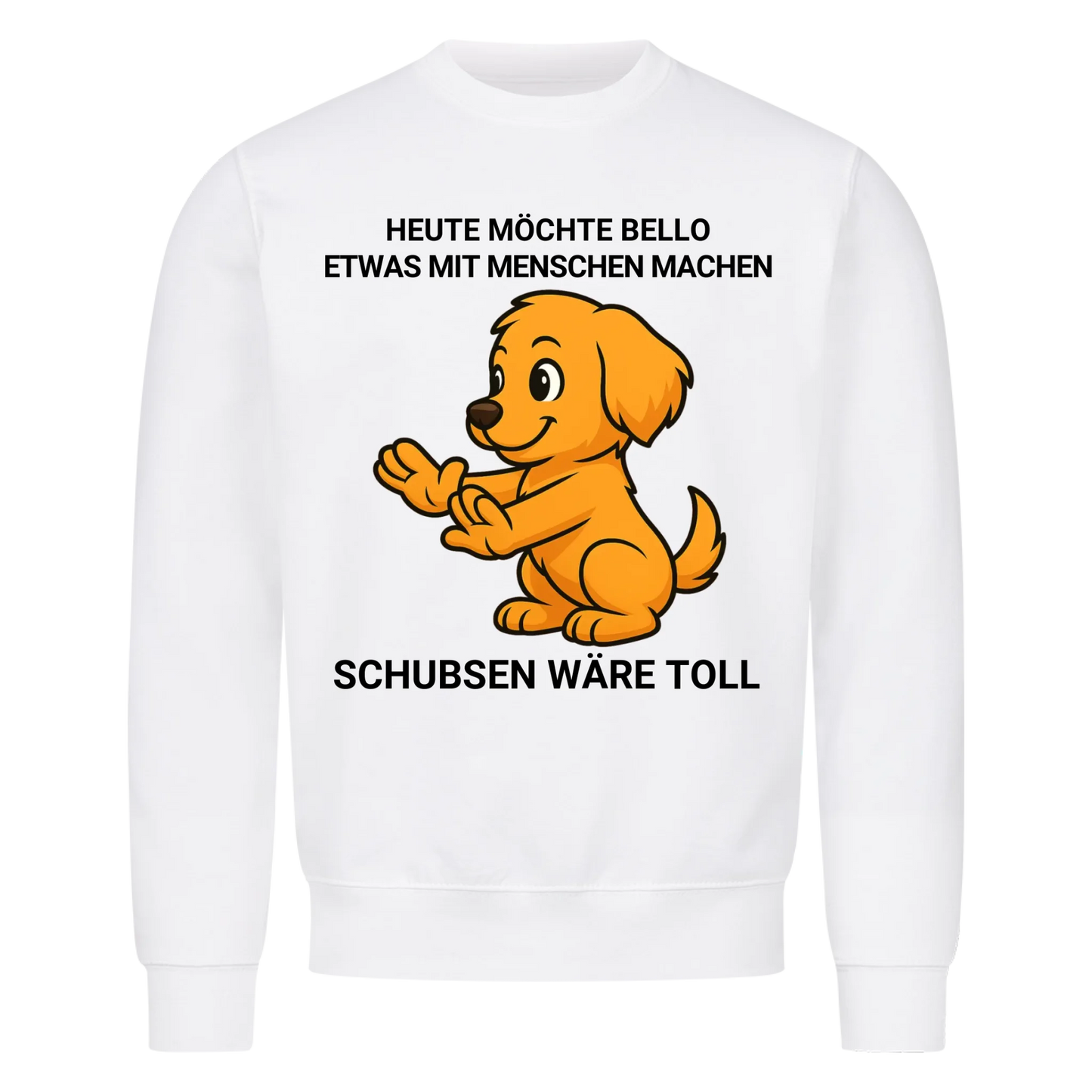 Hund Schubst