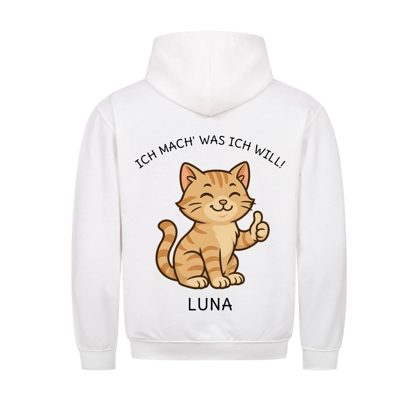 Chats Je Veux - Hoodie Personnalisable