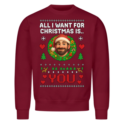 All I Want For Christmas - Ugly Sweater Personalisierbar