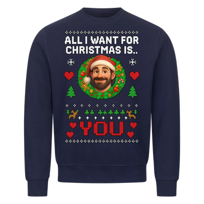 All I Want For Christmas - Ugly Sweater Personalisierbar