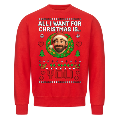 All I Want For Christmas - Ugly Sweater Personalisierbar