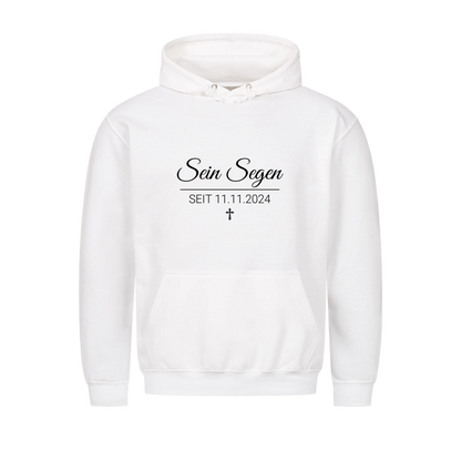 Gottes Segen - Hoodie Bündel (Personalisierbar mit Datum)