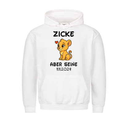Idiot Löwe Vorne - Hoodie Bündel (Personalisierbar mit Datum)