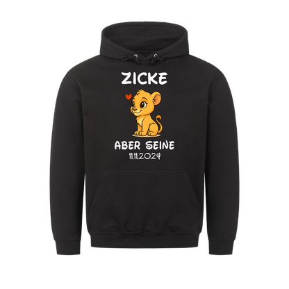Idiot Löwe Vorne - Hoodie Bündel (Personalisierbar mit Datum)