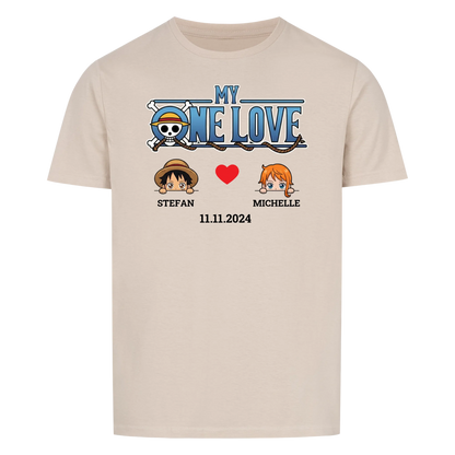 My One Love - T-Shirt (Personalisierbar mit Datum)