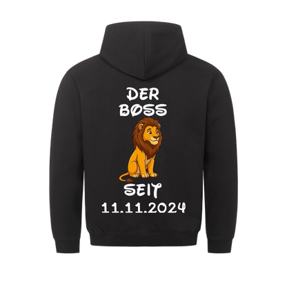 Boss Löwe - Hoodie Bündel (Personalisierbar mit Datum)