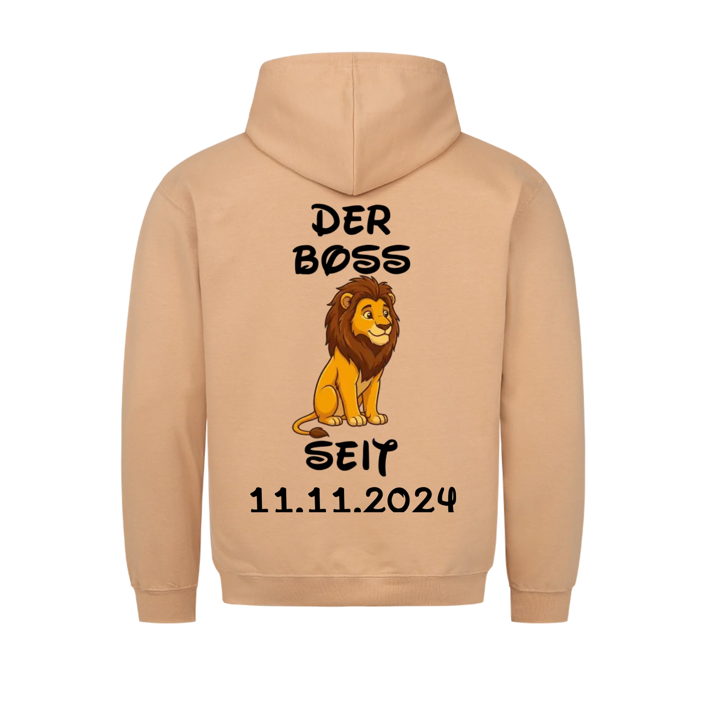 Boss Löwe - Hoodie Bündel (Personalisierbar mit Datum)