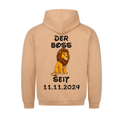 Boss Löwe - Hoodie Bündel (Personalisierbar mit Datum)