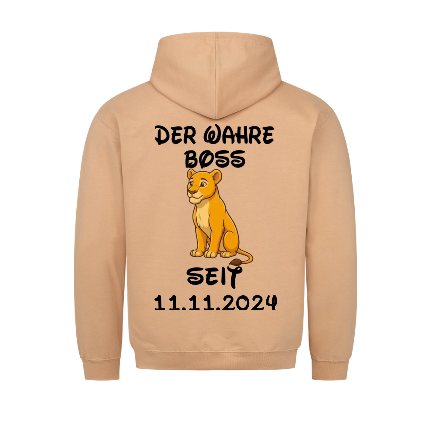 Boss Löwe - Hoodie Bündel (Personalisierbar mit Datum)