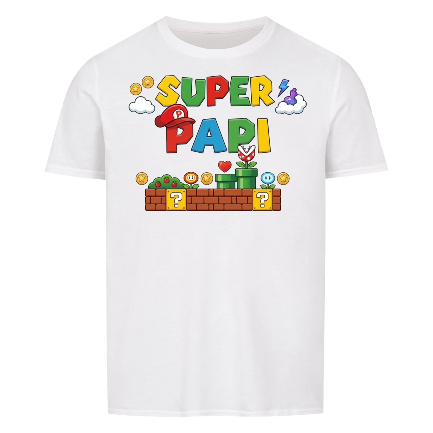 Super Papi - Personalisierbares Geschenk für Papa