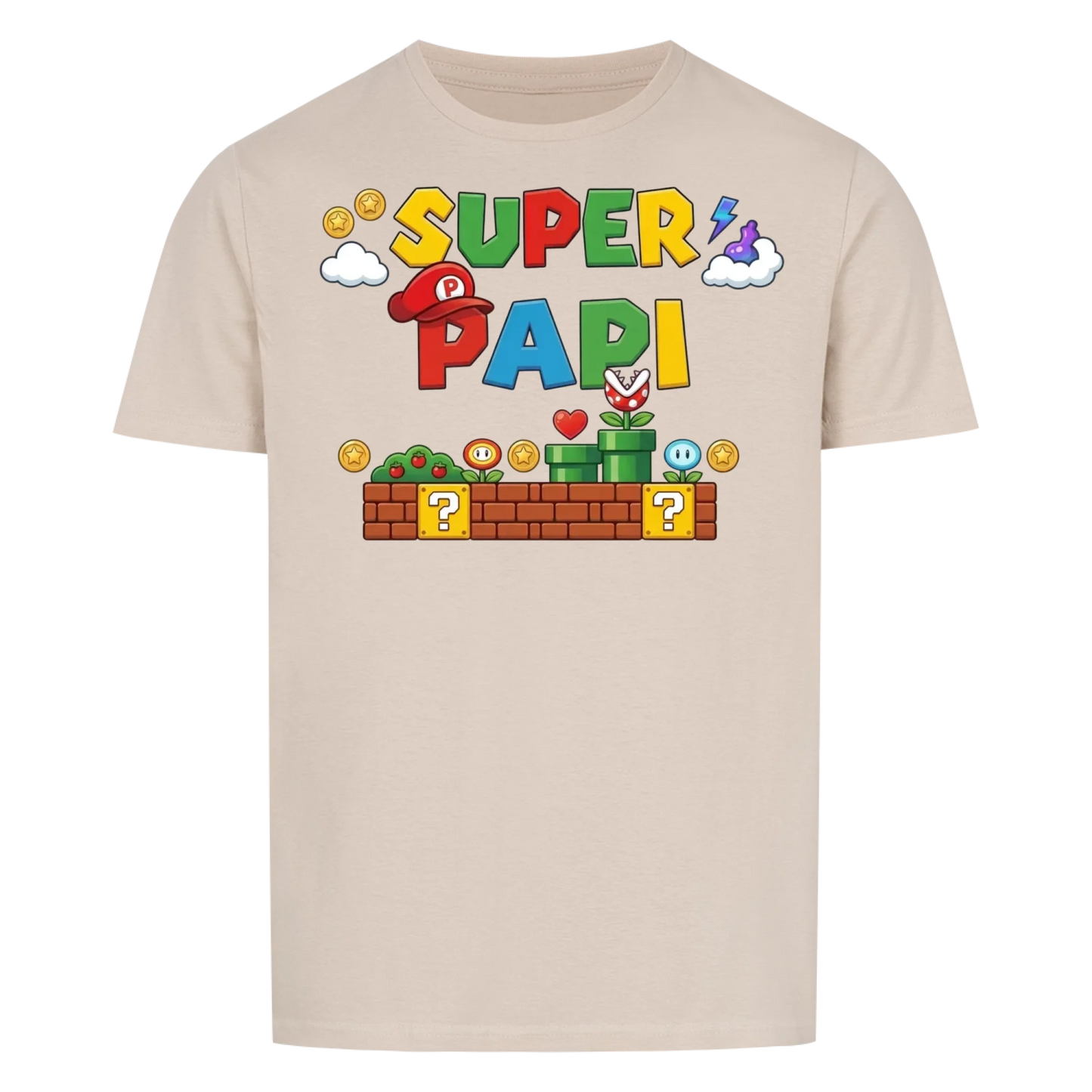 Super Papi - Personalisierbares Geschenk für Papa