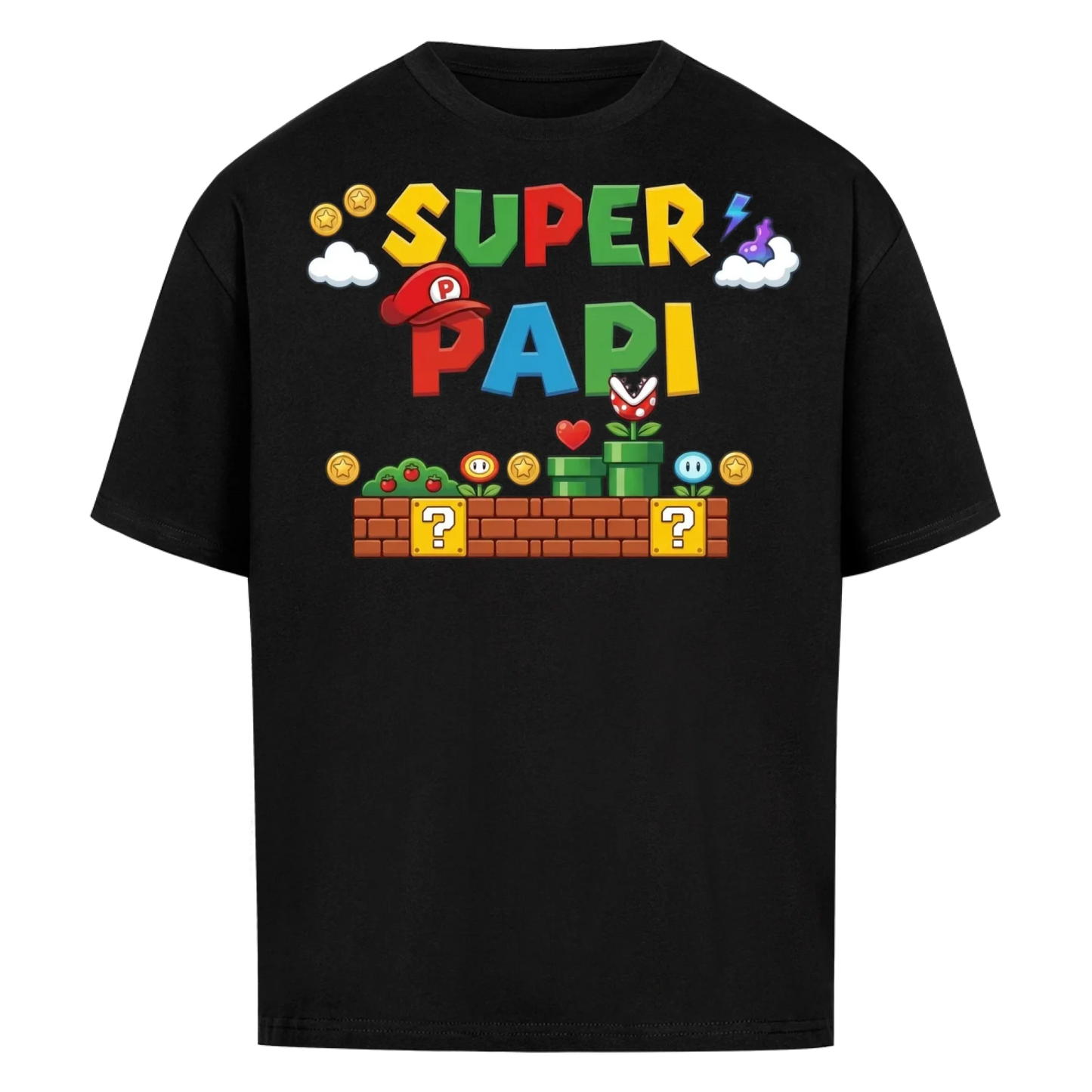 Super Papi - Personalisierbares Geschenk für Papa