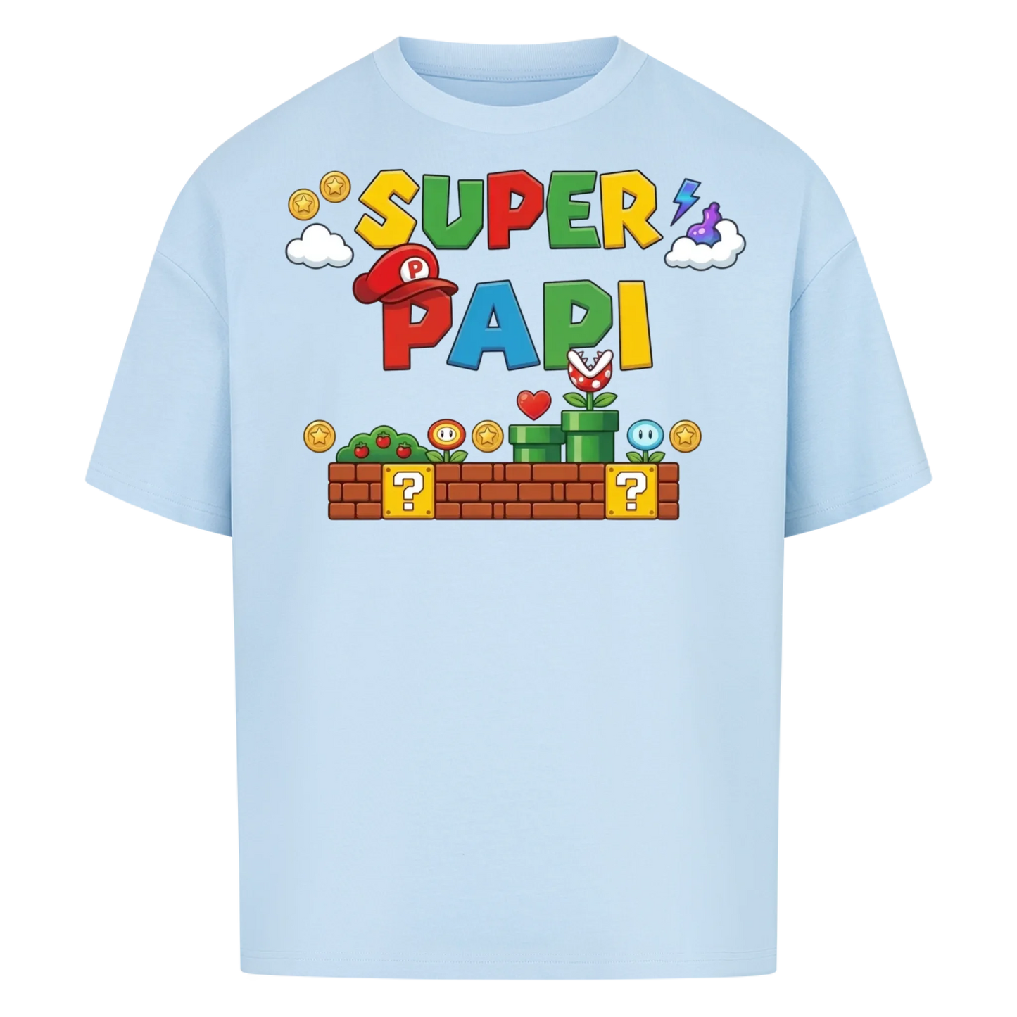 Super Papi - Personalisierbares Geschenk für Papa