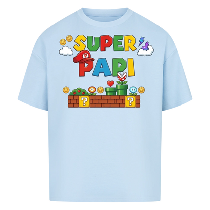Super Papi - Personalisierbares Geschenk für Papa