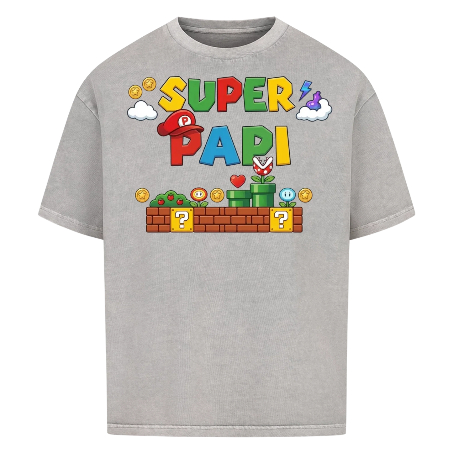 Super Papi - Personalisierbares Geschenk für Papa