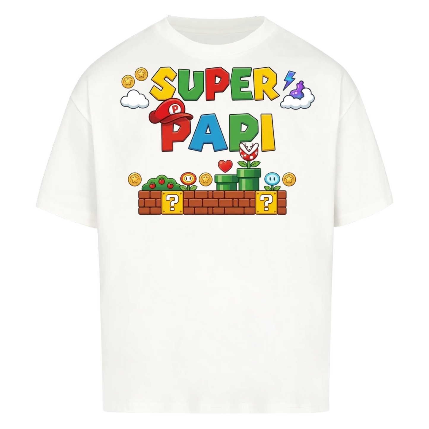 Super Papi - Personalisierbares Geschenk für Papa
