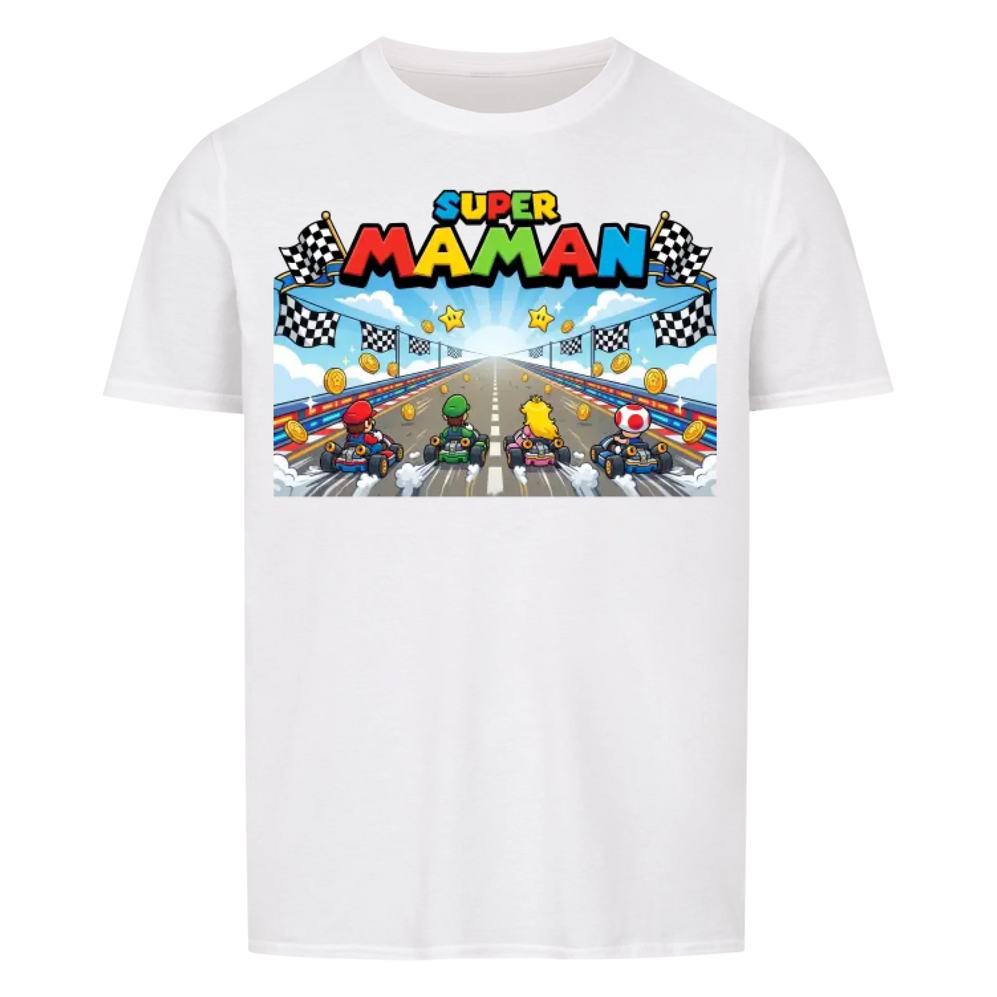 Super Maman Kart - Cadeau personnalisé pour Maman