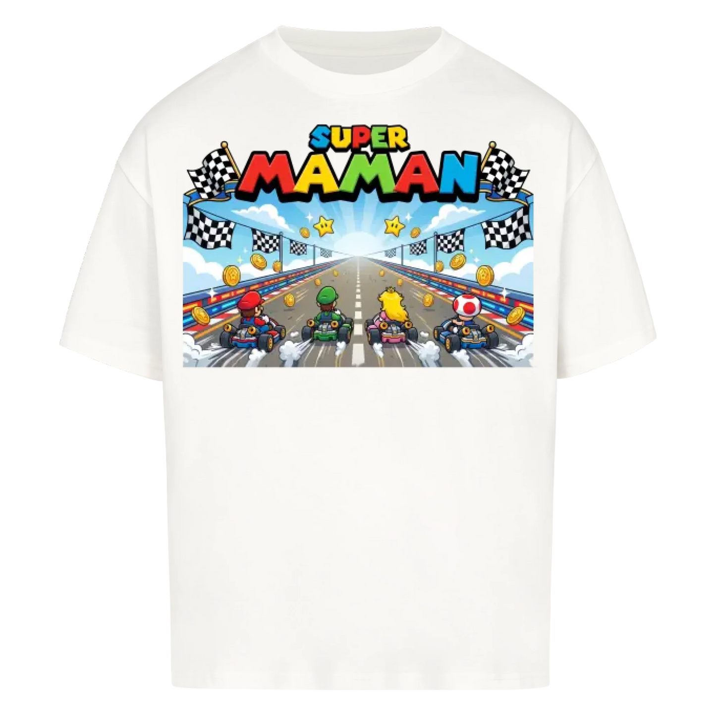 Super Maman Kart - Cadeau personnalisé pour Maman