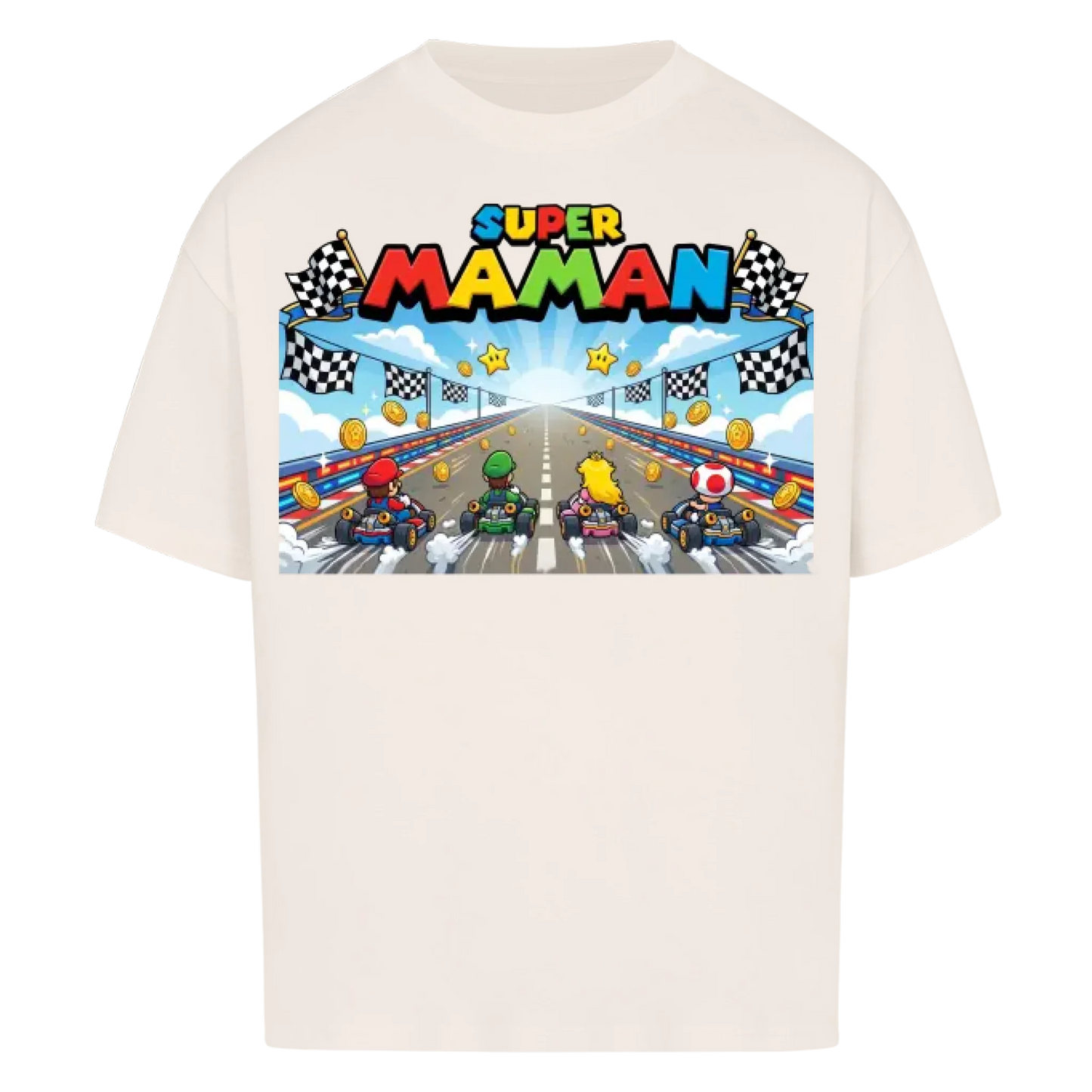 Super Maman Kart - Cadeau personnalisé pour Maman