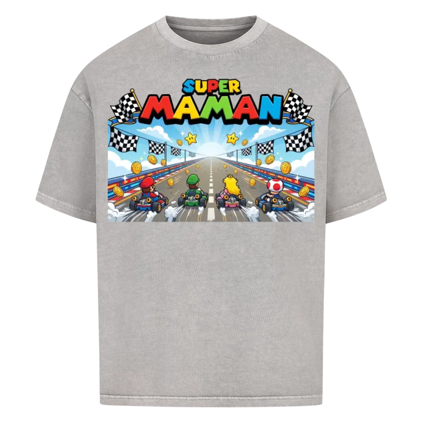 Super Maman Kart - Cadeau personnalisé pour Maman