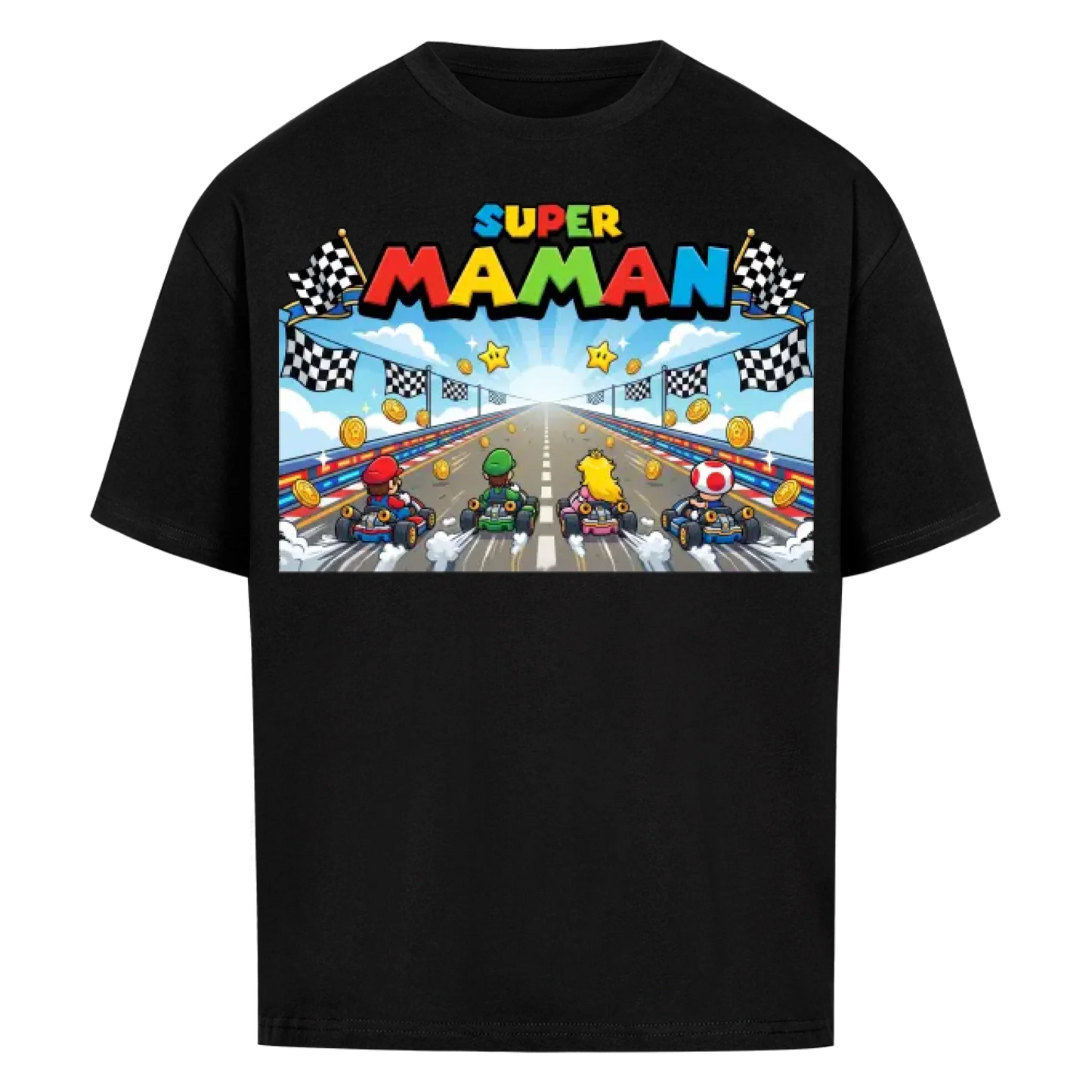 Super Maman Kart - Cadeau personnalisé pour Maman