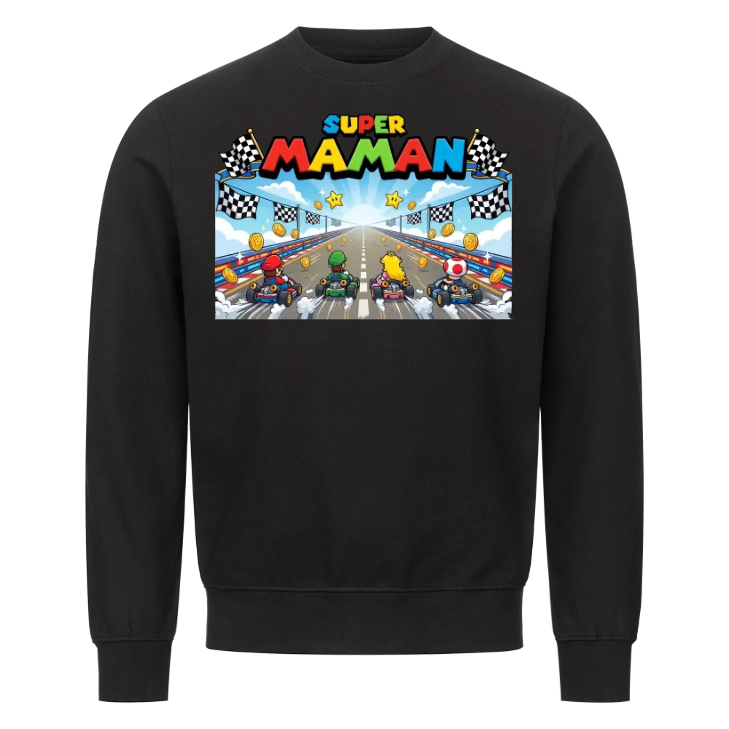 Super Maman Kart - Cadeau personnalisé pour Maman