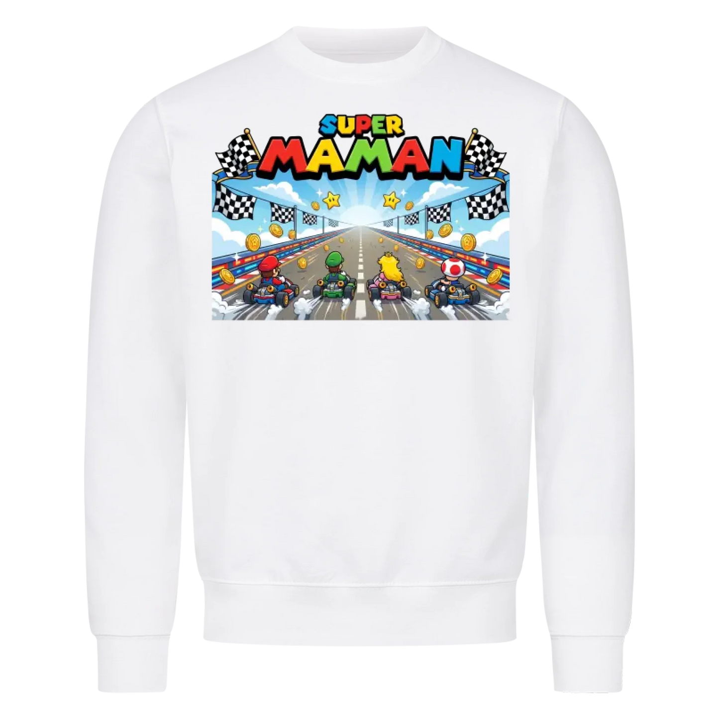 Super Maman Kart - Cadeau personnalisé pour Maman