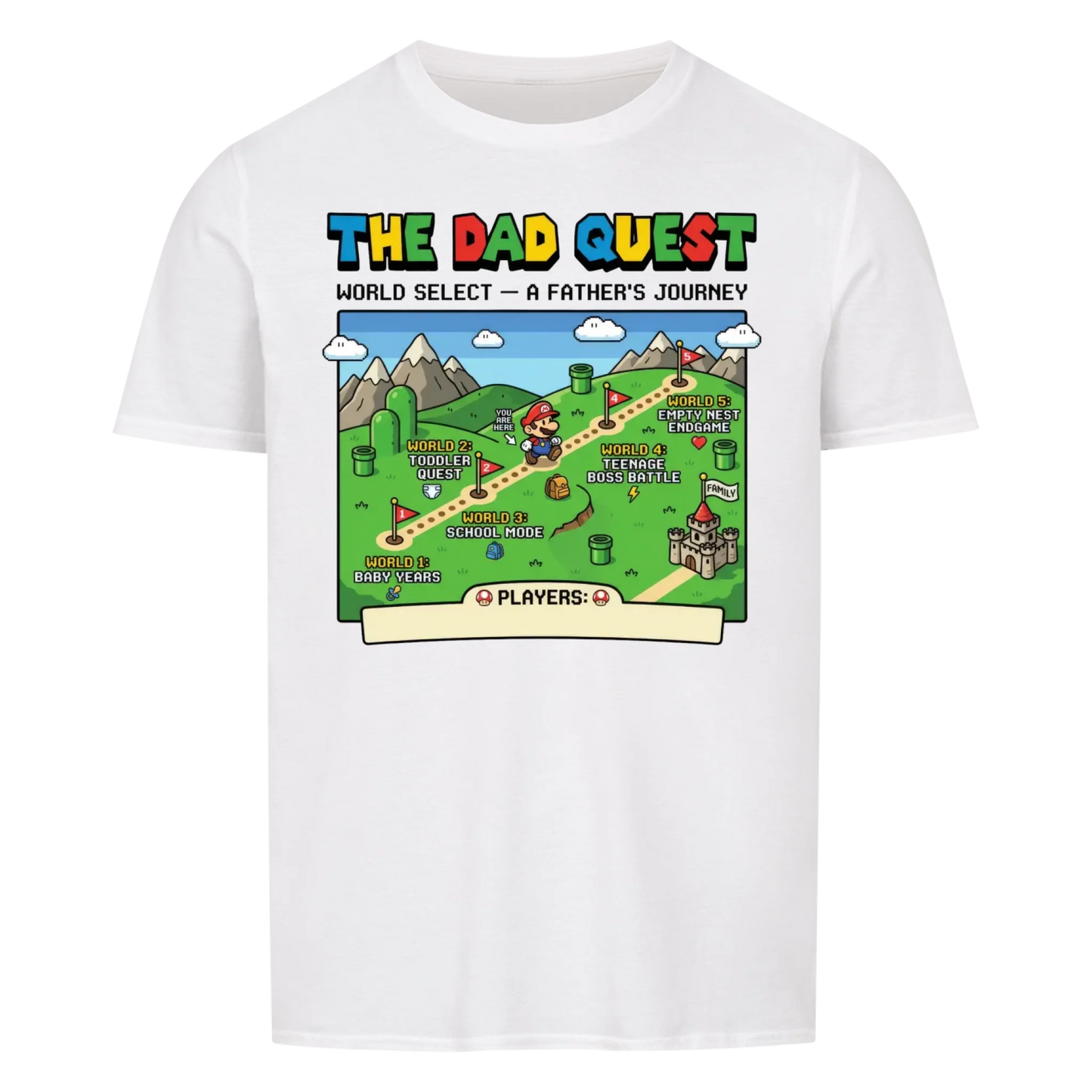 Dad Quest - Customisable present for Dad