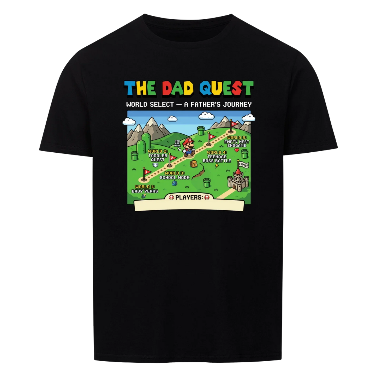 Dad Quest - Customisable present for Dad