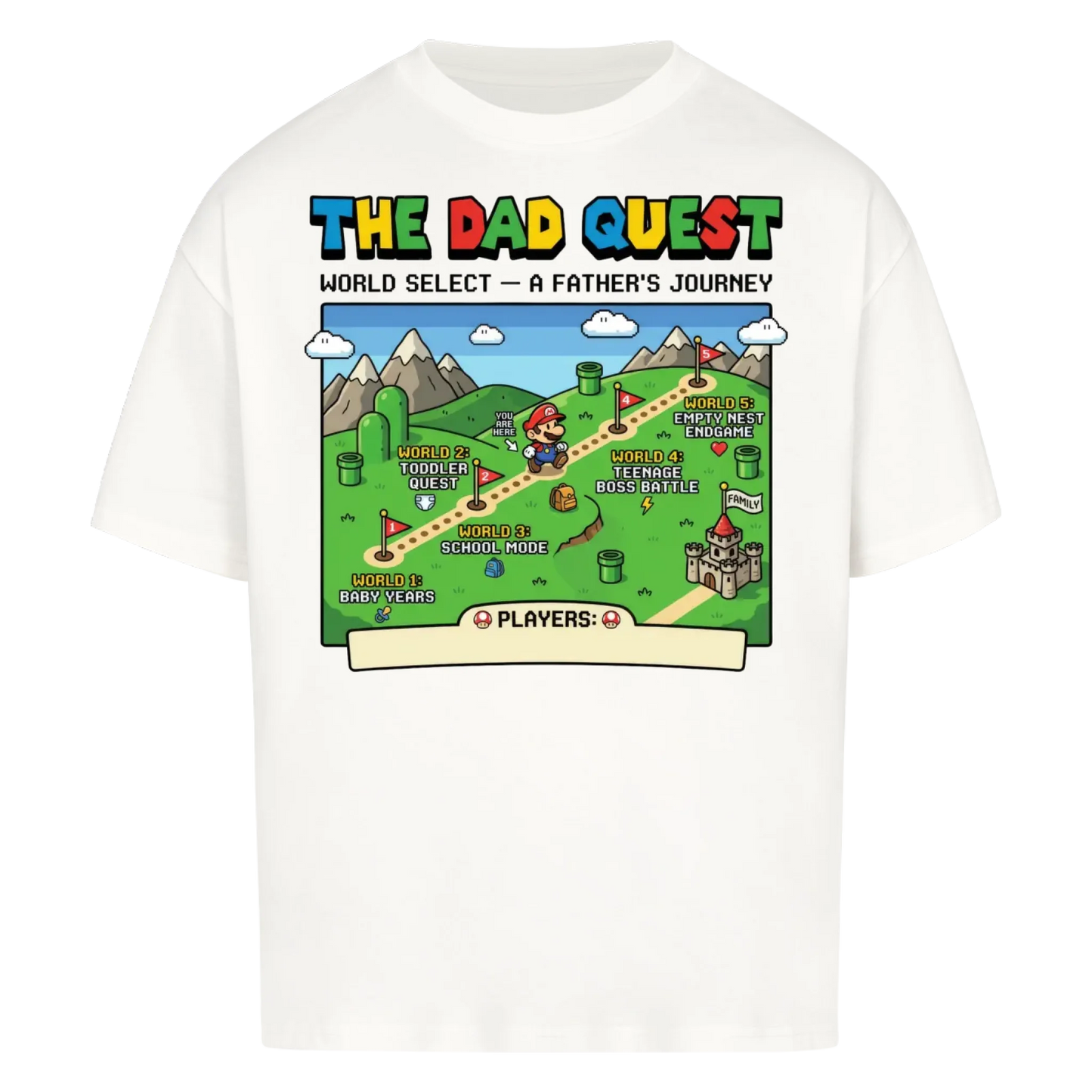 Dad Quest - Customisable present for Dad
