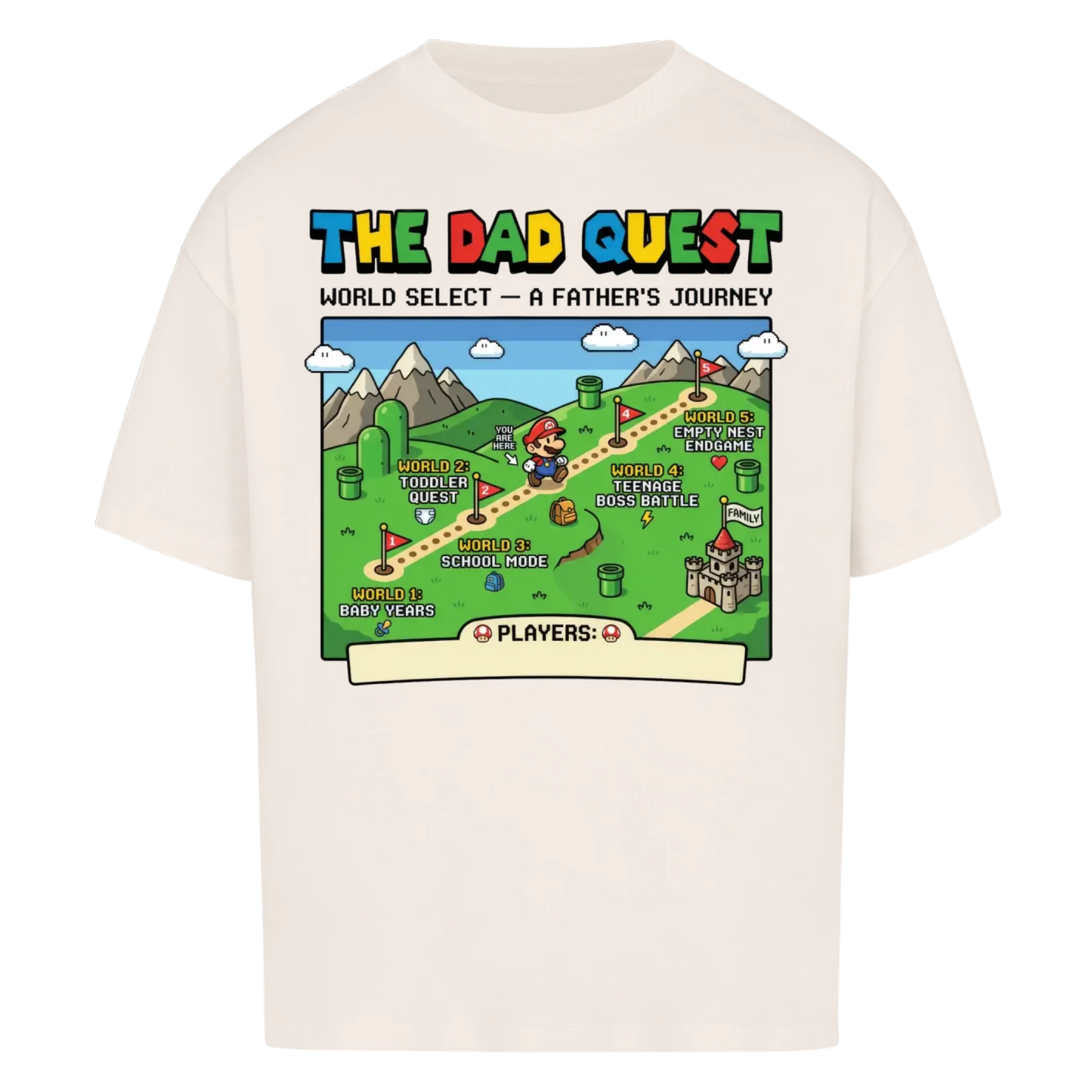 Dad Quest - Customisable present for Dad