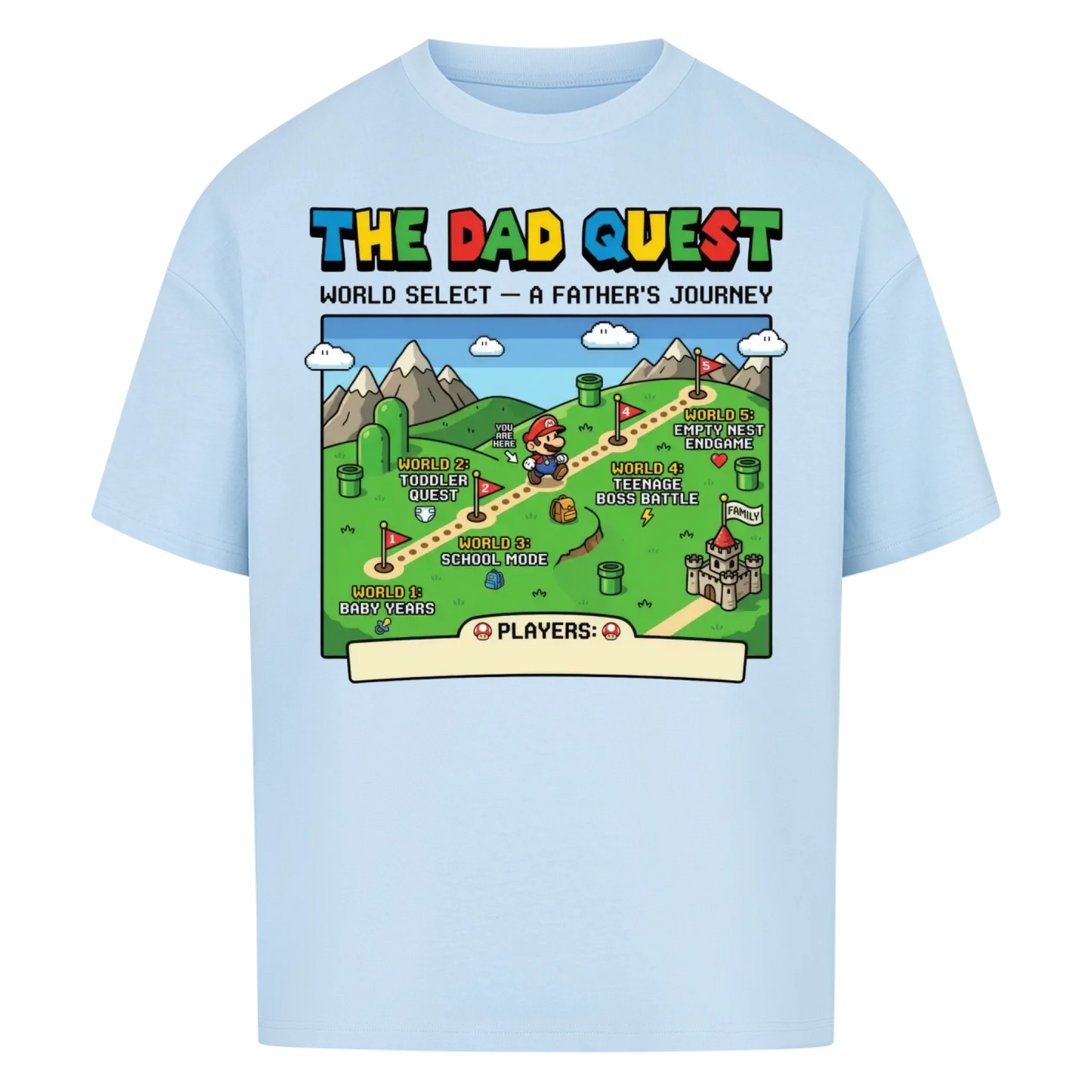 Dad Quest - Customisable present for Dad