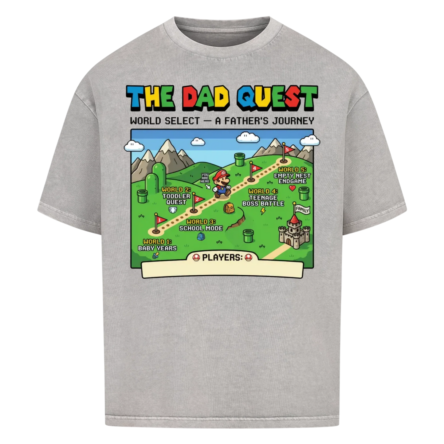Dad Quest - Customisable present for Dad