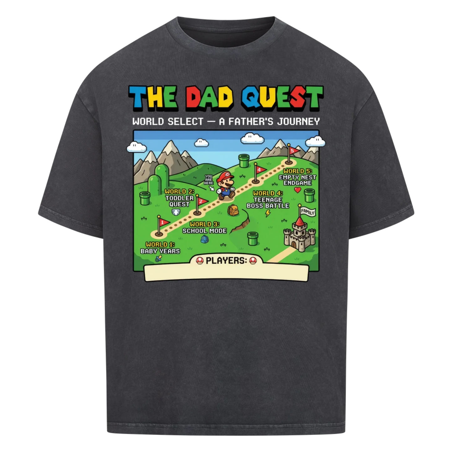 Dad Quest - Customisable present for Dad