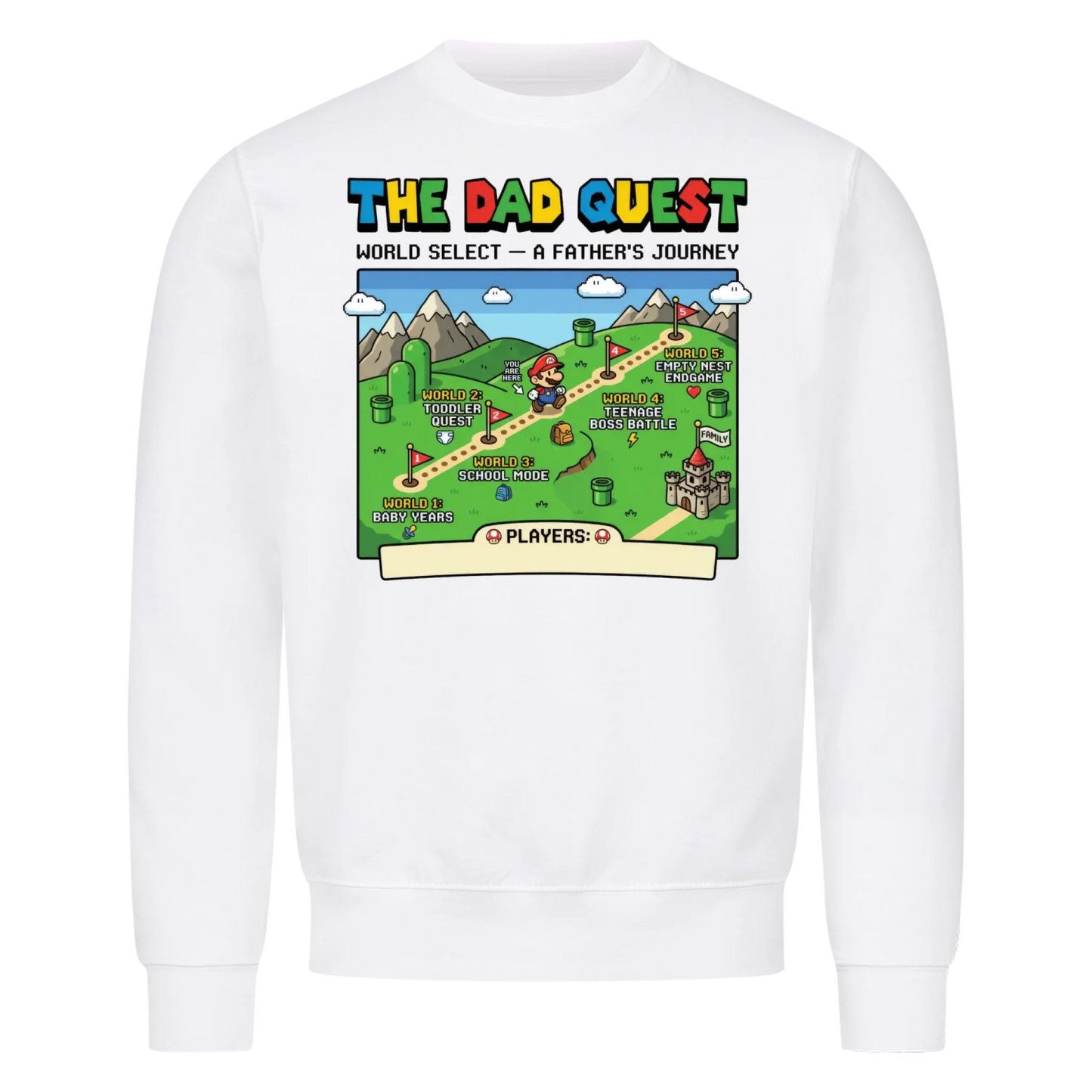 Dad Quest - Customisable present for Dad