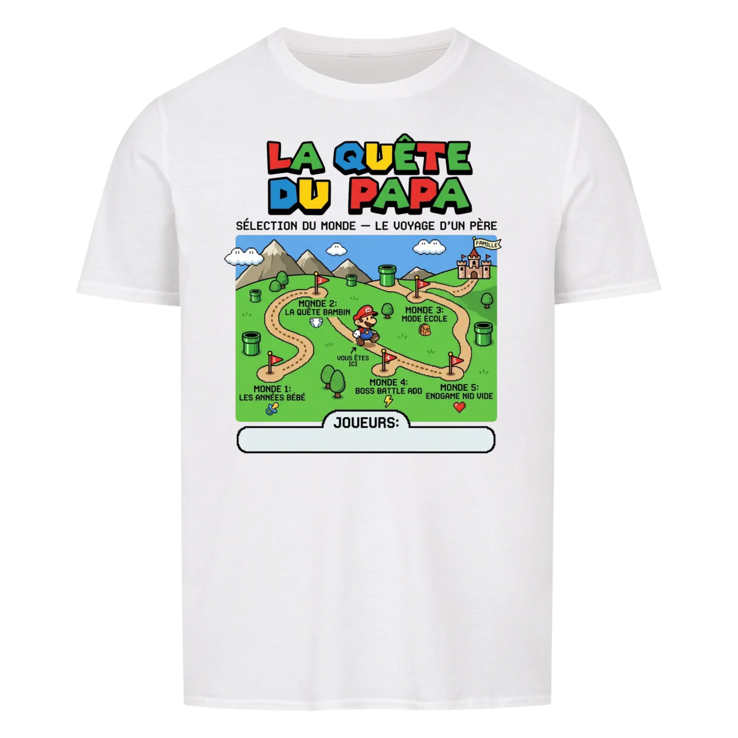 LA QUÊTE DE PAPA - Cadeau personnalisé pour Papa