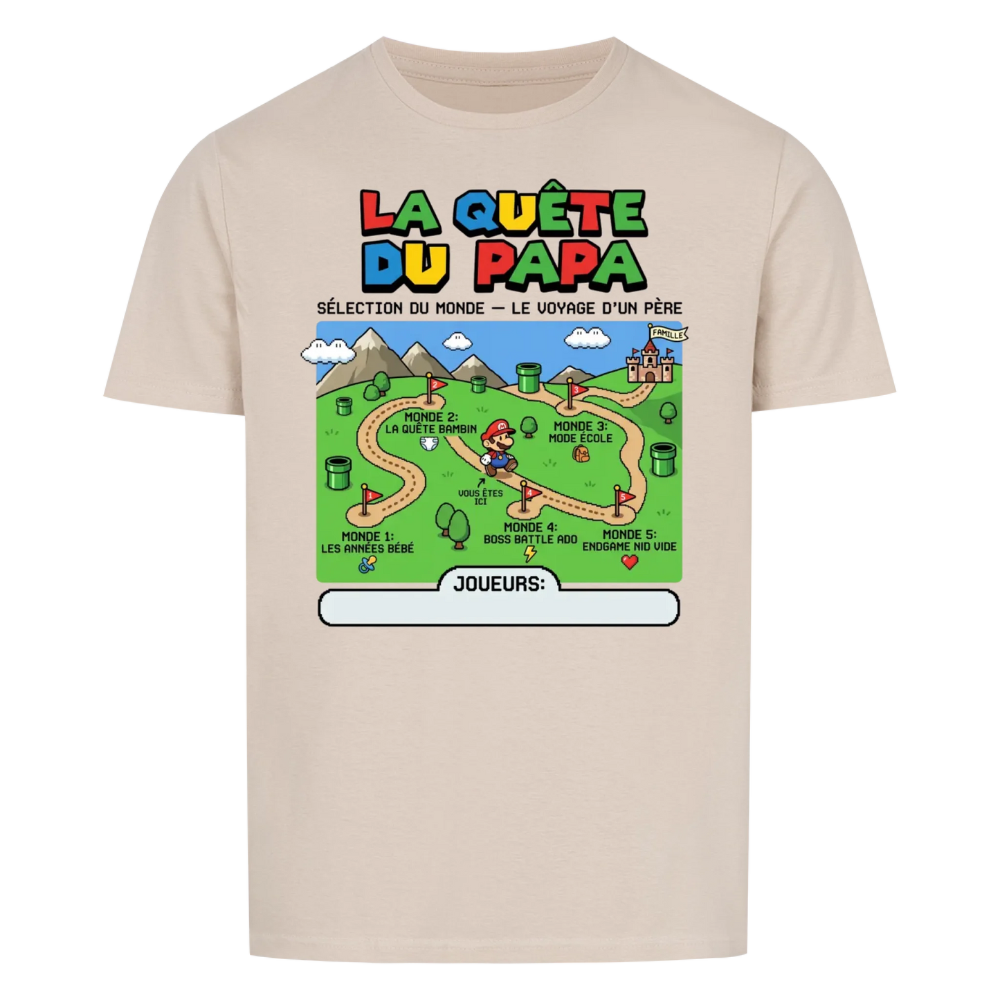 LA QUÊTE DE PAPA - Cadeau personnalisé pour Papa