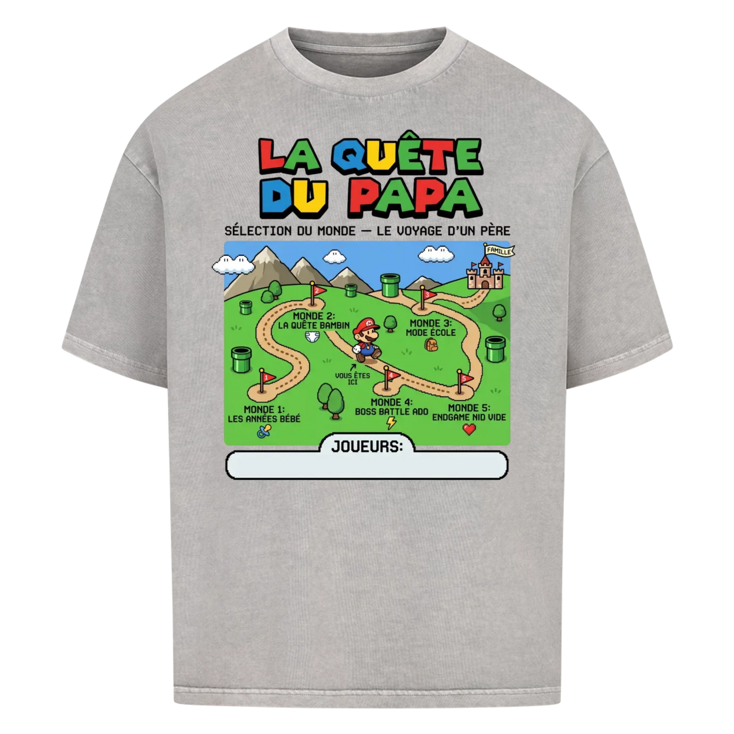 LA QUÊTE DE PAPA - Cadeau personnalisé pour Papa