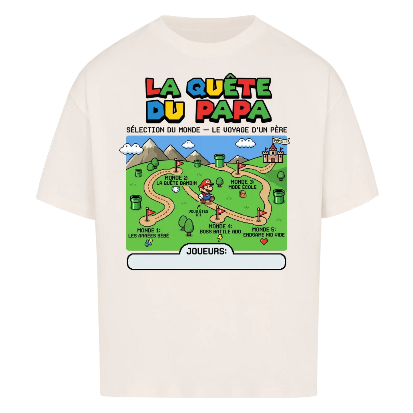 LA QUÊTE DE PAPA - Cadeau personnalisé pour Papa