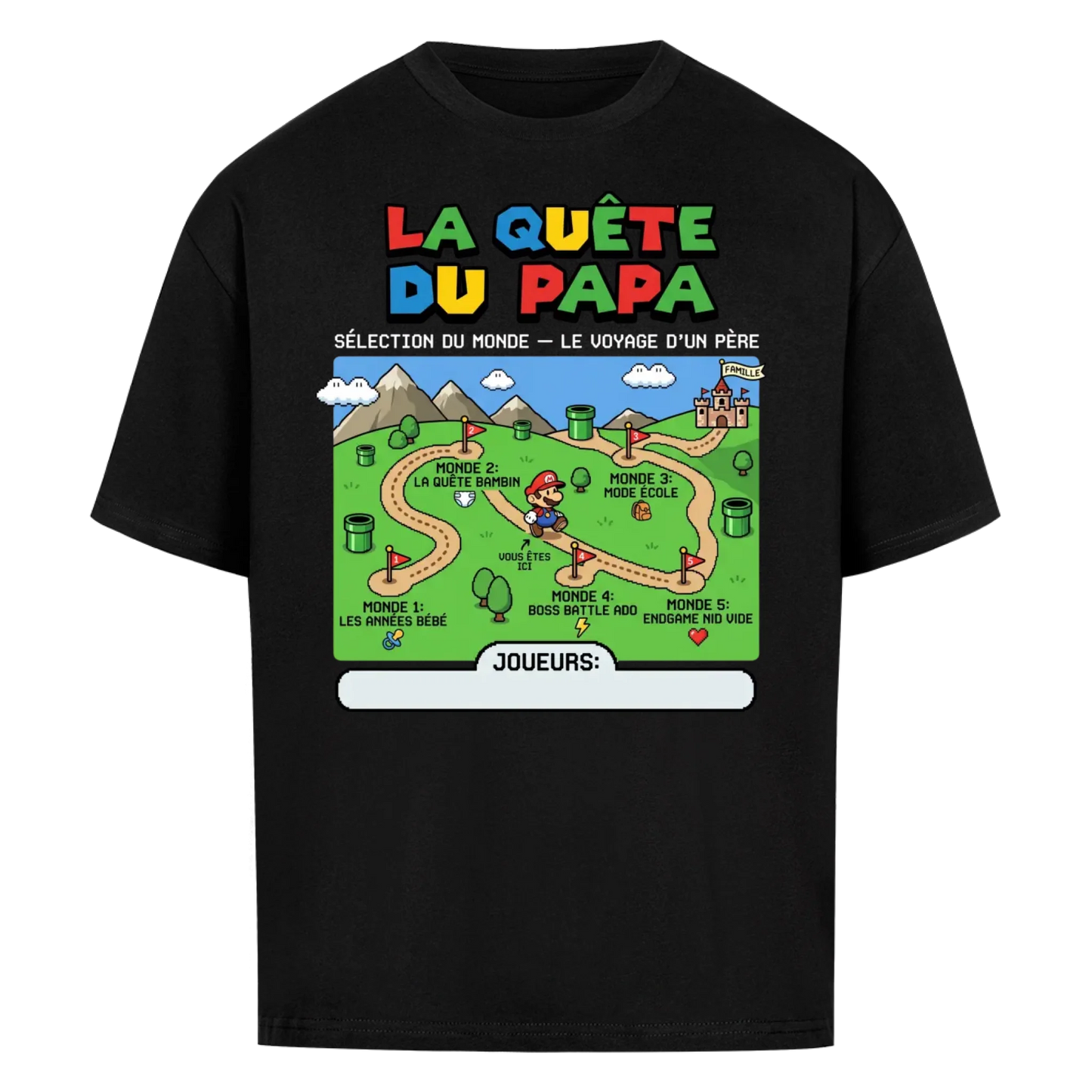 LA QUÊTE DE PAPA - Cadeau personnalisé pour Papa