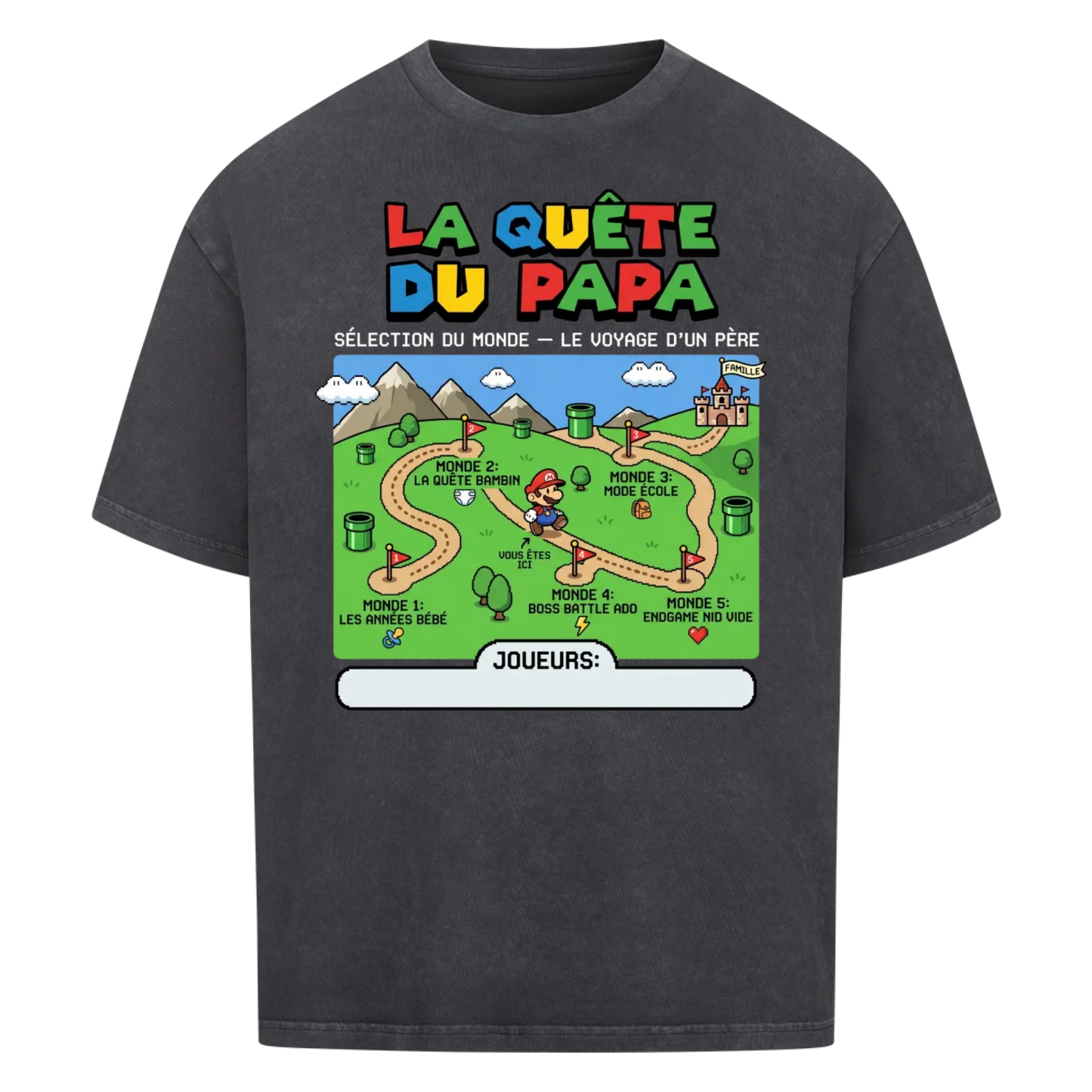 LA QUÊTE DE PAPA - Cadeau personnalisé pour Papa