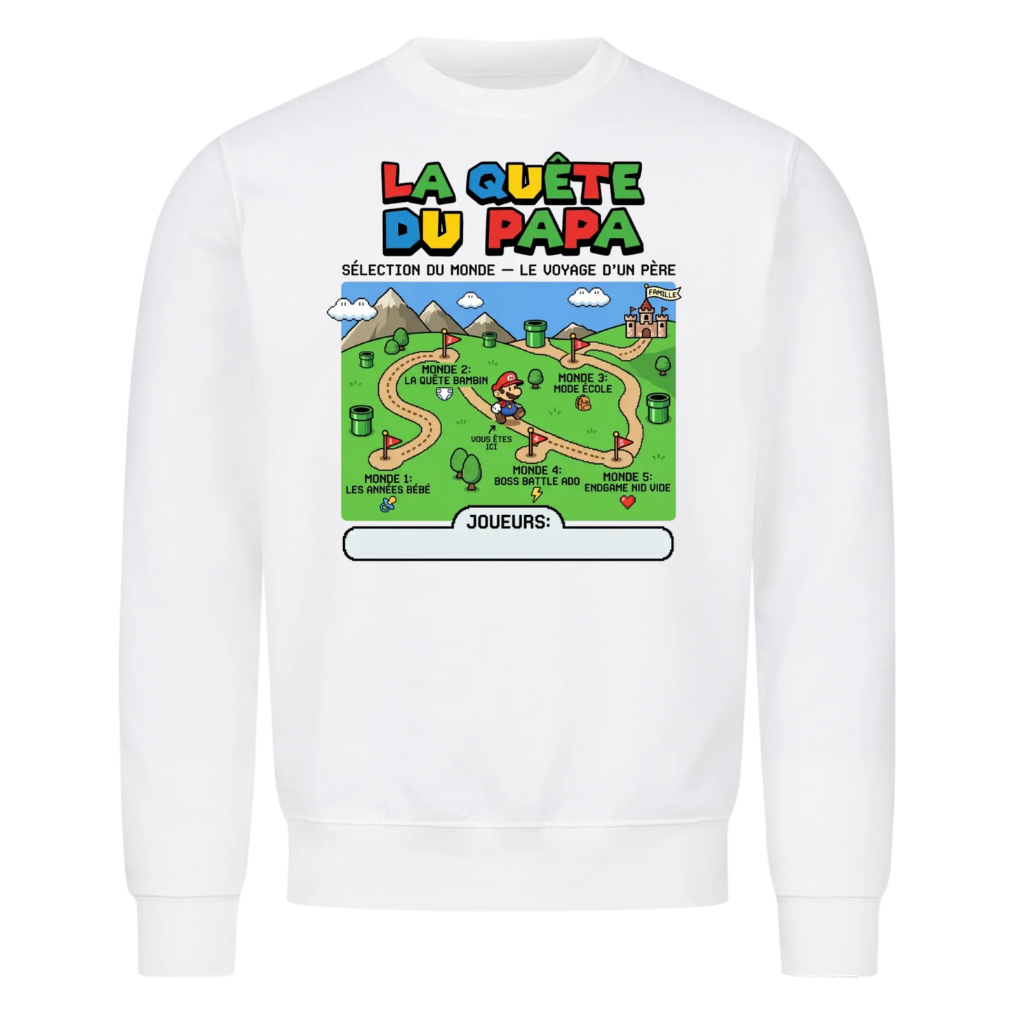 LA QUÊTE DE PAPA - Cadeau personnalisé pour Papa