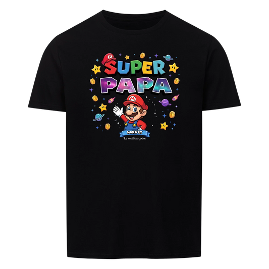 Super Papa Roi - Cadeau personnalisé pour Papa