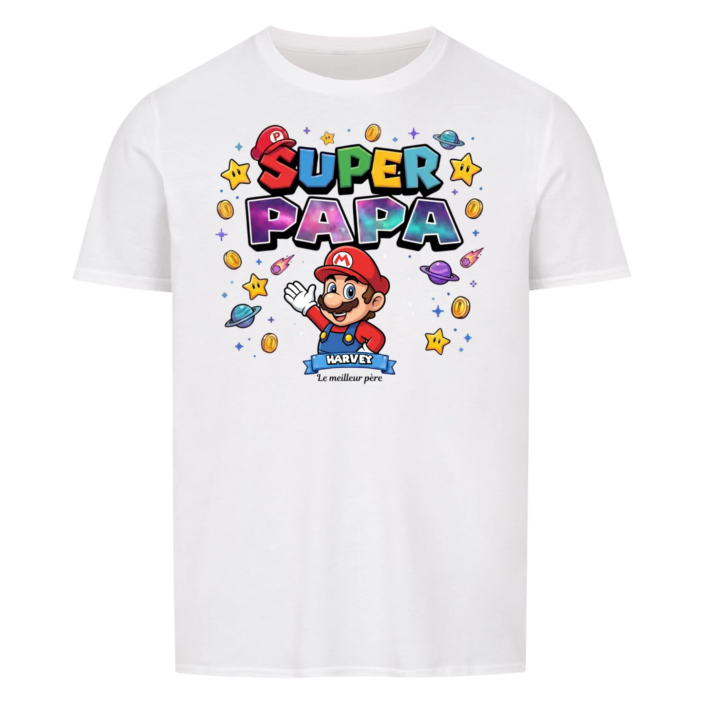 Super Papa Roi - Cadeau personnalisé pour Papa