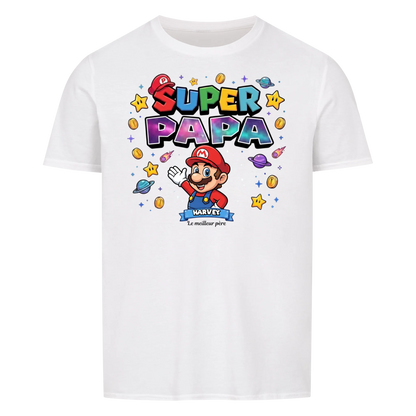 Super Papa Roi - Cadeau personnalisé pour Papa